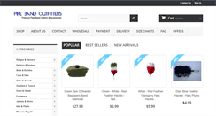 Desktop Screenshot of pipebandoutfitters.com